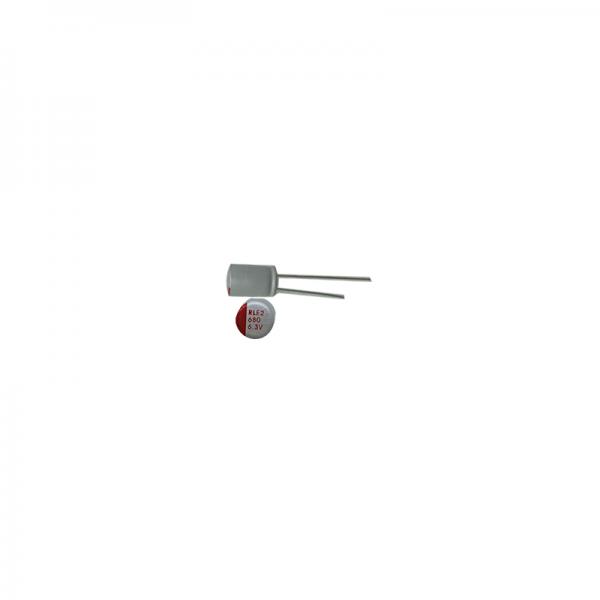 Efficient 680UF6.3V Solid Aluminum Electrolytic Capacitor SMD Type
