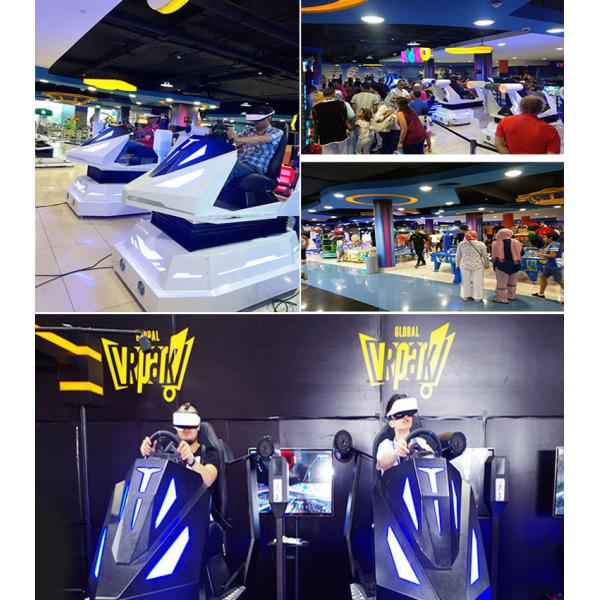 Coin Operated Deepoon E3 9D Virtual Reality Driving Simulator