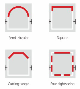 Sightseeing High Speed Elevator Stainless Steel Panoramic Elevator For Passenger