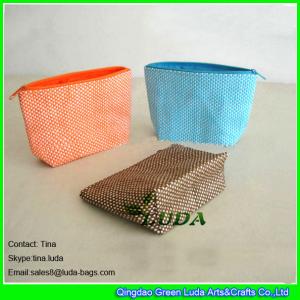China LUDA ladys handbags purses for sale small  paper straw purse clutch bags on sale