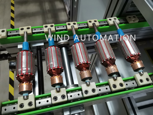 Fully Automatic Armature Testing Equipment Rotor Production Line