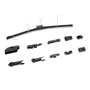 China Multifunctional Universal Natural Rubber Hybrid Wiper Blade on sale China Multifunctional Universal Natural Rubber Hybrid Wiper Blade on sale