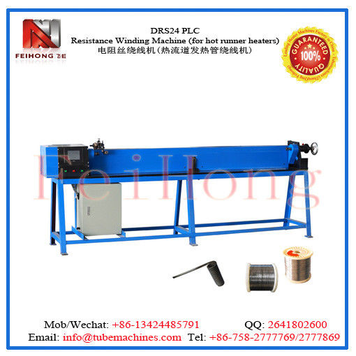 resistance wire coil winding machine for hot runner heaters|plc resistance winding m/c