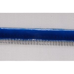 China Vacuum Belt Filter Press Cloth Double Layer PP Filtration Belt With Metal Clipper on sale