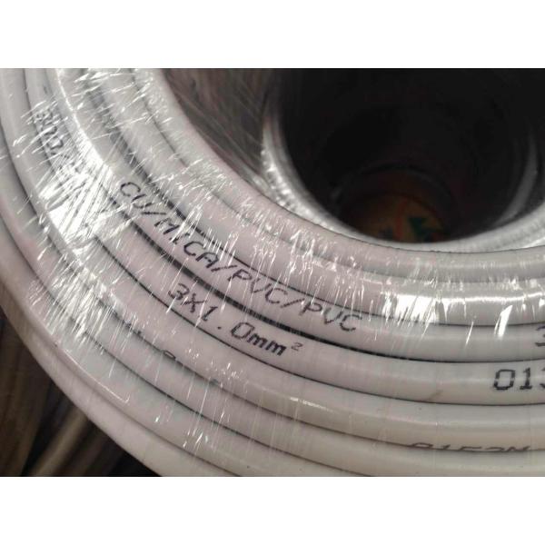 Flexible Cable 6sqmm LV 3Core CU / PVC / PVC Rated Electrical Cable Wire Voltage 450/750V
