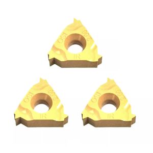 Indexable Lathe Turning Tungsten Carbide Thread Insert For Stainless Steel