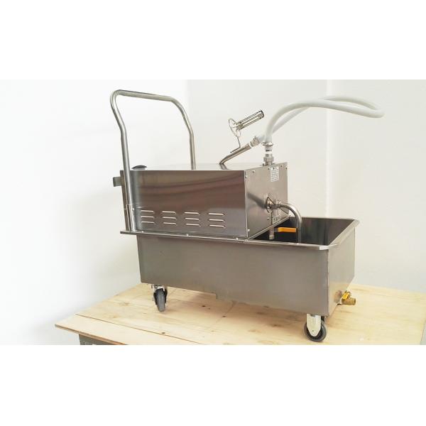 220V 50L Oil Filter Machine Shortening Filter For Restaurants