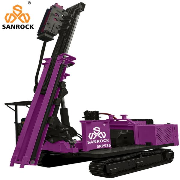 Screw Pile Driver Photovoltaic Solar Pile Driving Rig Hydraulic Vibration Piling Machine