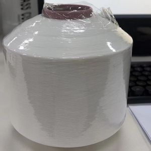 Buy cheap Custom color white filament polyester dty 150/48 150D 48F big twist tubular logo from wholesalers