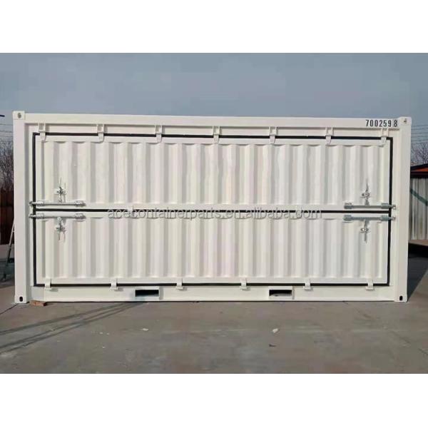 20ft Side Door Steel Dry Container ABS Ventilate Cover Double Swing High Cube Shipping Container with 20 Foot Opening
