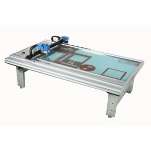 Quality Grey Picture Frame Cutting Machine , Card Paper Flatbed Digital Cutter for sale
