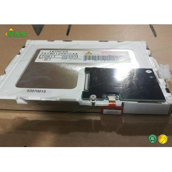 Wide View 5.7 Inch Hitachi LCD Panel For Industrial Machine TX14D12VM1CAB