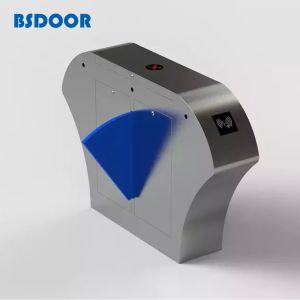 Waterproof Swing Flap 1S Biometric Turnstile System Rfid Identification