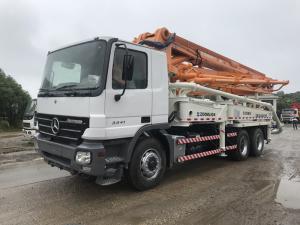 Quality Swing Leg Zoomlion Used Concrete Pump Truck 37 Meter for sale