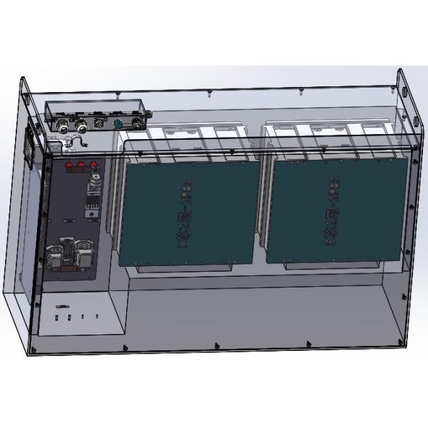 51.2v 350ah Lithium Ion Power Pack Loading Vehicle