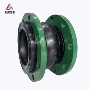 Quality Single Sphere Rubber Expansion Joint Flange Type Connection Vibration Damping for sale