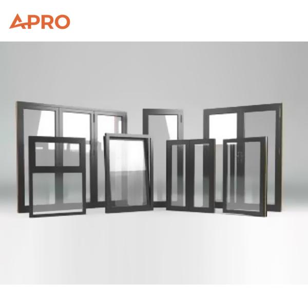 Security Aluminium Sliding Windows ISO9001 Certified