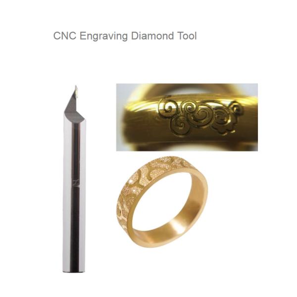 SS304 Shank ND CVD Diamond Engraving Tools