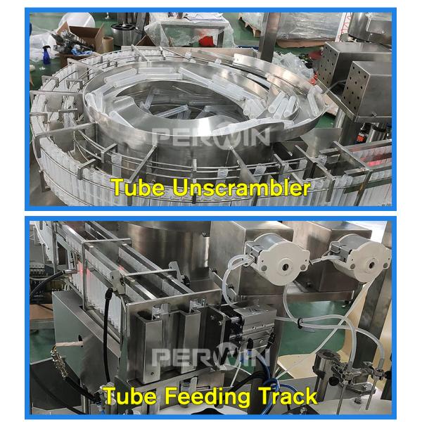 SUS316L 40p/Min Test Tube Filling Machine With Feeder Turntable
