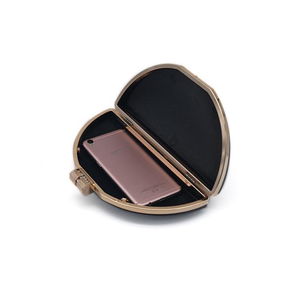 190*125mm Clamshell Semicircle Metal Clutch Frame For Making Bag