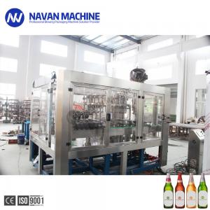 China Beer Wine Filling Machine Glass Bottle Filling Line High Production Speed on sale