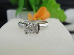 Quality Wholesale 925 Sterling Silver White Cubic Zirconia Diamonds Ring Jewelry 76pcs for sale