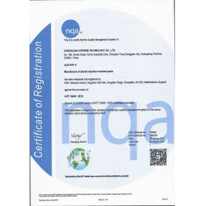 Dongguan Chitwing Technologies Co., Ltd Certifications