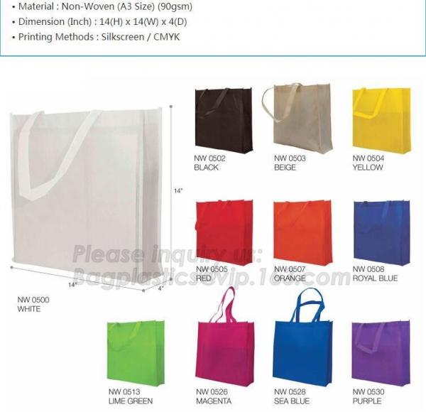 custom pp laminated non woven bags china pp woven bag hot sale in alibaba china, customized logo ready-made non woven ba