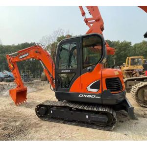 Quality All Original Used Doosan Excavator DX60 DX60-9C Price Car 60 Excavator for sale