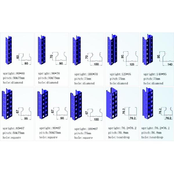 VNA Rack Or Very Narrow Aisle Rack High Density Warehouse Storage Racking