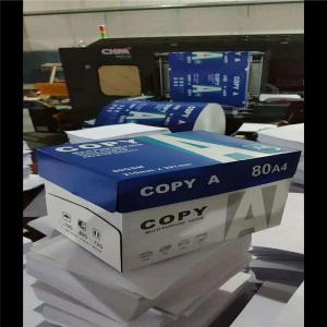 Quality Certificate IOS-9001 A4 White Copy Paper 70g 75g 80g for Printing Business for sale