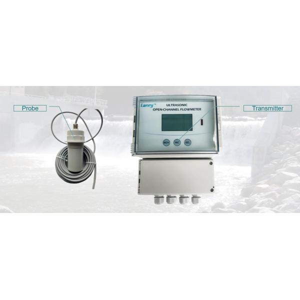12mm Cable Triangle Weir Ultrasonic Open Channel Flow Meter