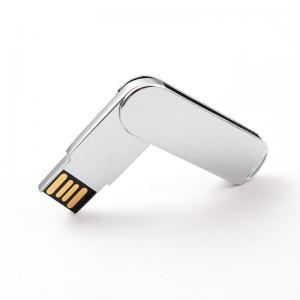 China 2.0 Twist Metal USB Drive H2 Test Passed 128GB 256GB CE Approved on sale