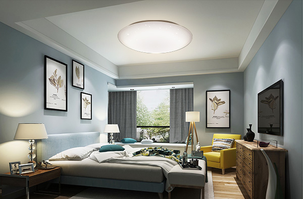 5000LM Remote Control Ceiling Light Fast Installation Double Insurance Of Eye - Protection