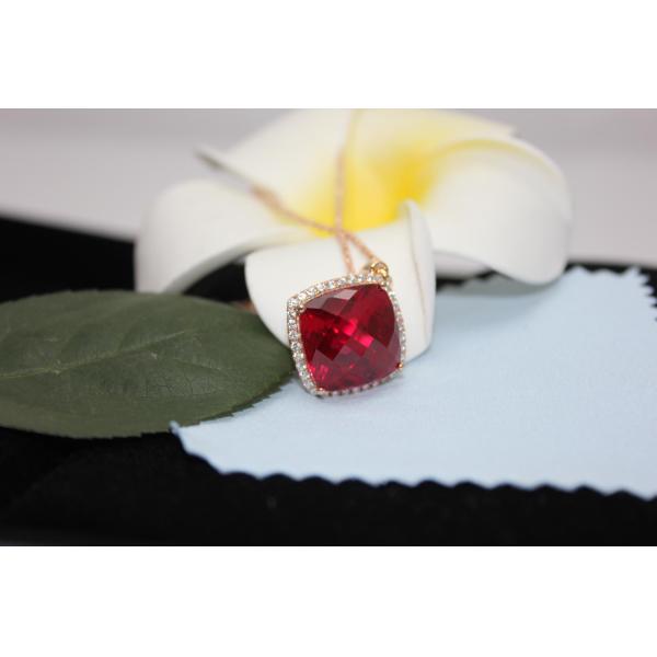 Pigeon Blood Ruby Fancy Color Sapphire 4x4mm 6x6mm