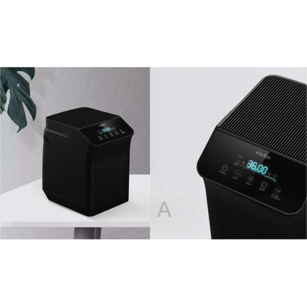 Home PM2.5 Duct Air Cleaner Hepa And Carbon Filter Air Purifier With Digital Display