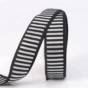 Quality 40mm Ladder Striped Edge Binding Tape 20mm-75mm Width FR Resistant for sale