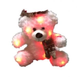 China 0.3M 11.8in Light Up Musical Stuffed Animal Soft Toy Night Light Hypoallergenic on sale