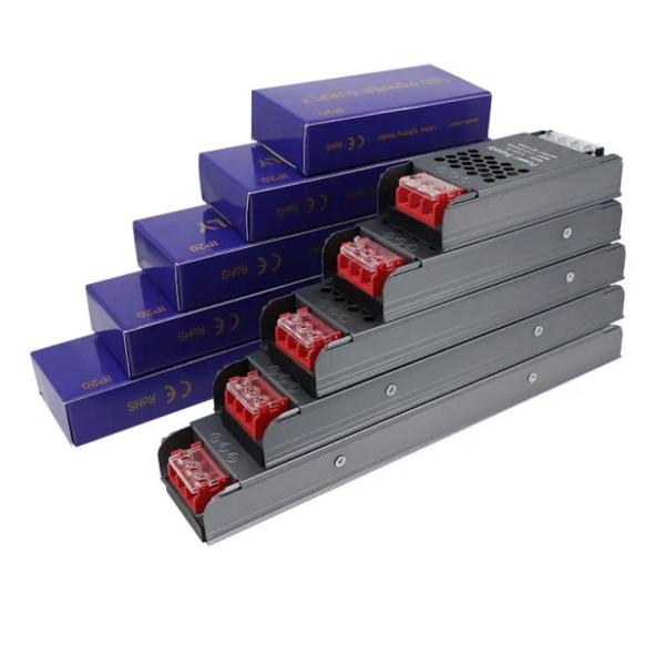 Ultra Thin And Slim Power Supply 12V/24V 60W 100W 150W Led Driver Switching Power Supply For Led Strip Light Tin Box