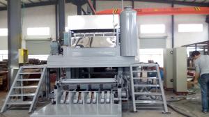 Quality Eco Friendly Egg Tray Production Line , Waste Paper Apple Tray Making Machine for sale