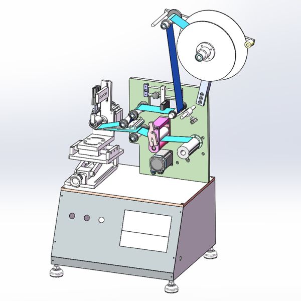 SUS304 Semi Automatic Labeling Machine For Bottles SGS Certificated