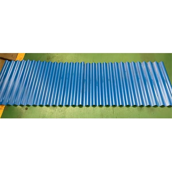 Automatic Color Metal Corrugated Wave Roof And Wall Panel Cold Roll Forming Machine