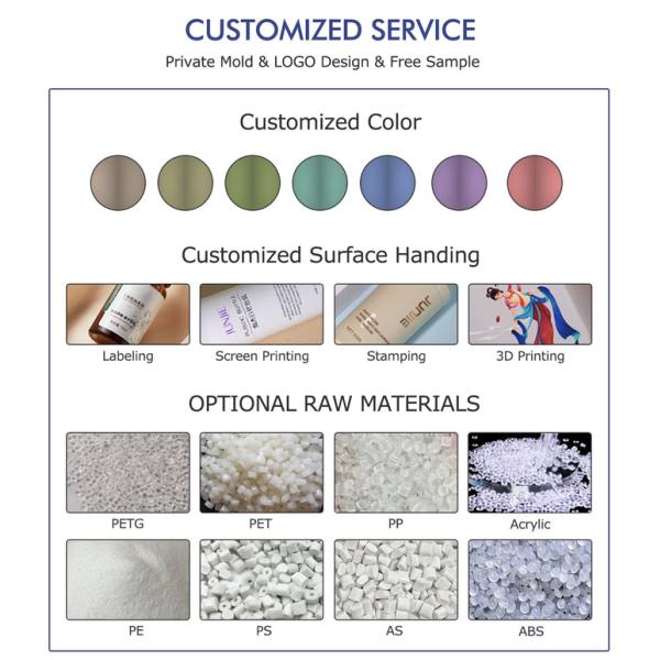 High Quality 250ml 200ml Pet Skin Care Containers and Cosmetic Packaging Empty Plastic Toner Bottles