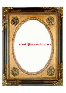 Quality antique gold wooden picture frame for sale