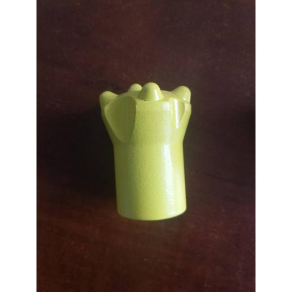 Small Hole Drilling Button Drill Bit 11 Degree Diameter 38mm With Short Skirt
