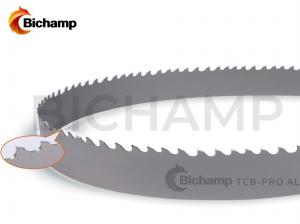 China Carbide Bandsaw Blades For Cutting Aluminum High Speed Multi Chip on sale
