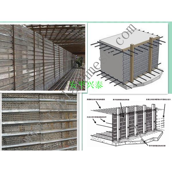 Galvanized High Ribbed Formwork for building 14-20MM RIB HEIGHT 0.18MM-0.57MM