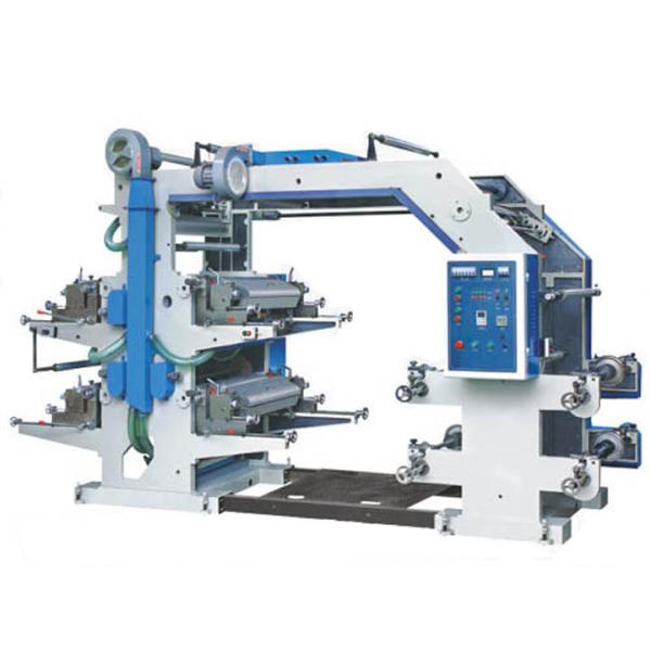 Polyethylene Gravure Printing Machine , Two Color Flexographic Printing Machine