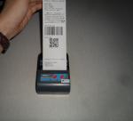 Mini Windows CE Retail Portable Thermal Printer With RS-232 / USB Interface