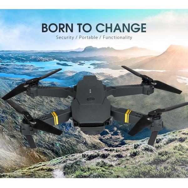 Foldable Altitude Hold Quadcopter Drone with HD Camera drone e58